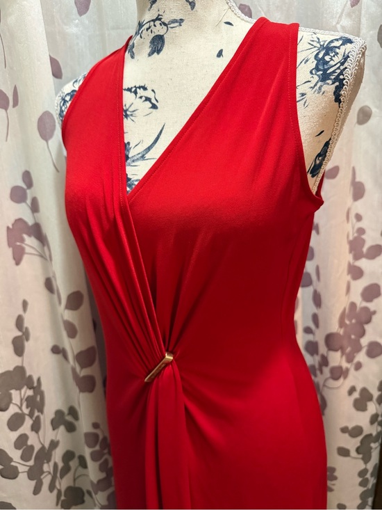 Michael Kors Dresses & Skirts - Sleeveless Red Twist-Front Dress-Michael Michael Kors (small) NWT